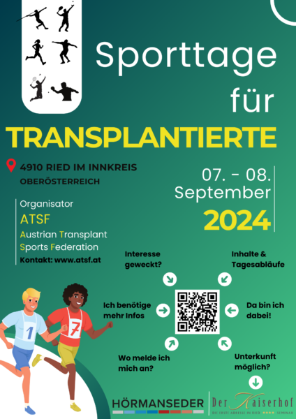 Sporttage für Transplantierte_Flyer