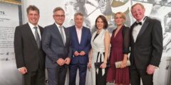 SPORTUNION-Delegation mit Kogler und Brunner bei der Lotterien-Gala