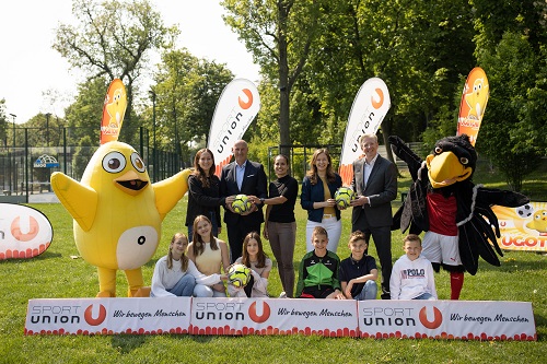 Neuer Rekord: SPORTUNION, FB und SIMPLY STRONG bewegen ber 60.000 Volksschulkinder unter dem Motto ãTeamgeistÒ