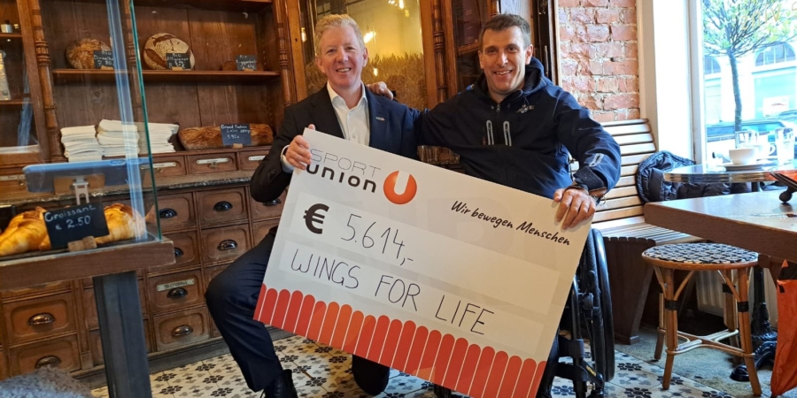 Virtual New Years Run_Scheckübergabe_News