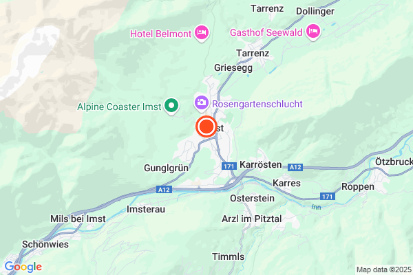 Bild der Adressposition auf der Karte