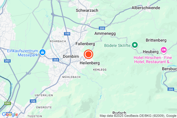 Bild der Adressposition auf der Karte
