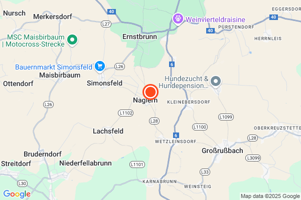 Bild der Adressposition auf der Karte