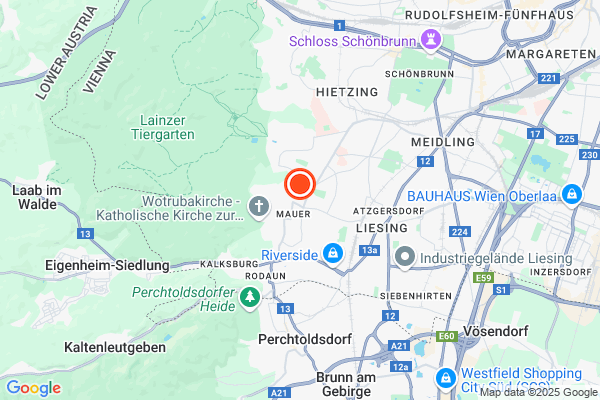 Bild der Adressposition auf der Karte