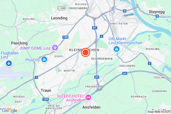 Bild der Adressposition auf der Karte