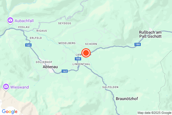 Bild der Adressposition auf der Karte