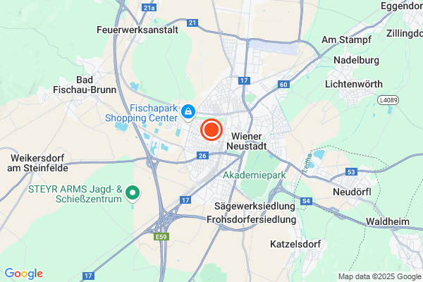 Bild der Adressposition auf der Karte