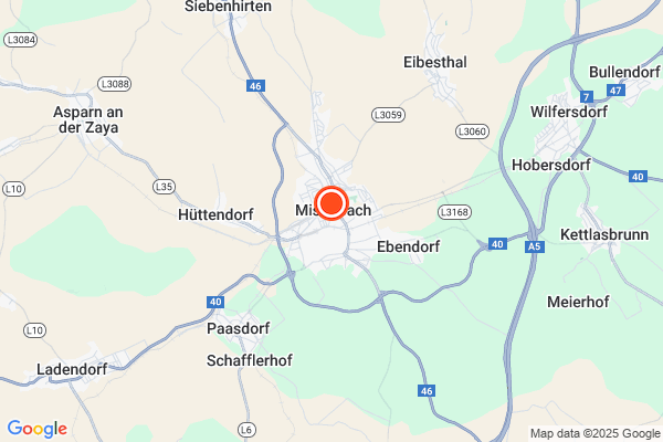 Bild der Adressposition auf der Karte