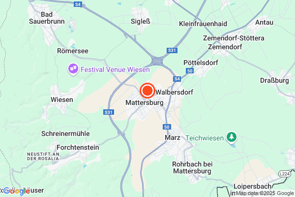 Bild der Adressposition auf der Karte