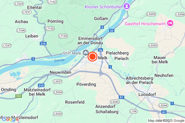 Bild der Adressposition auf der Karte