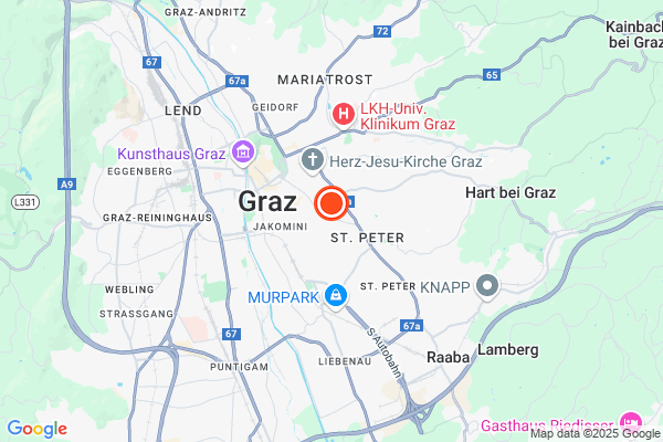 Bild der Adressposition auf der Karte