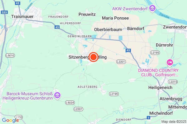 Bild der Adressposition auf der Karte