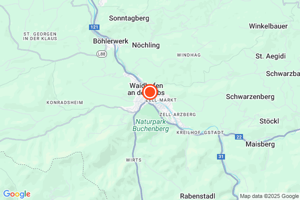 Bild der Adressposition auf der Karte