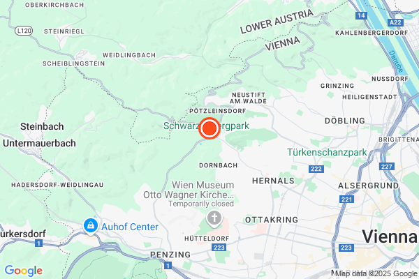Bild der Adressposition auf der Karte
