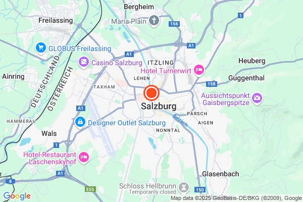 Bild der Adressposition auf der Karte