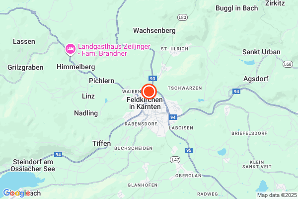 Bild der Adressposition auf der Karte