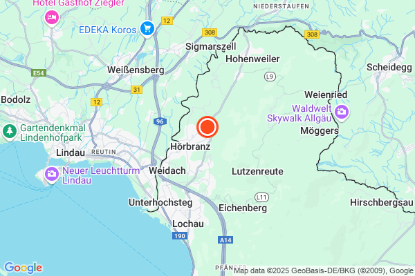 Bild der Adressposition auf der Karte