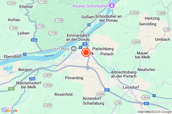 Bild der Adressposition auf der Karte