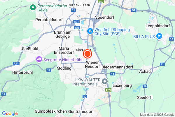 Bild der Adressposition auf der Karte