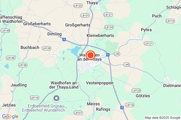 Bild der Adressposition auf der Karte