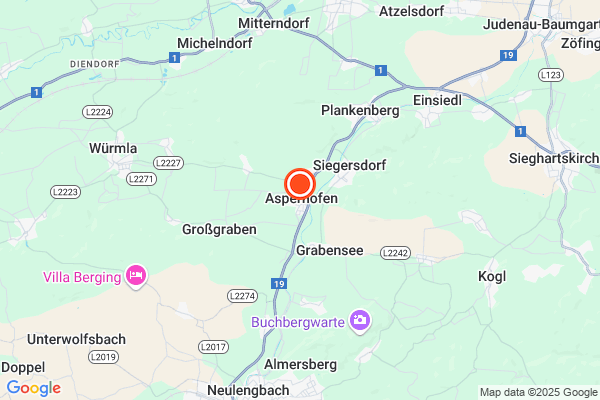 Bild der Adressposition auf der Karte