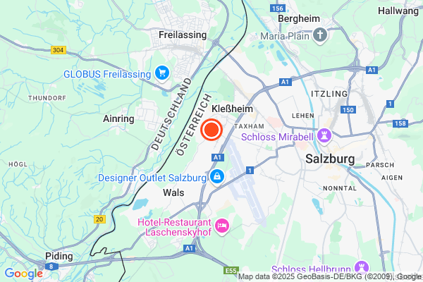 Bild der Adressposition auf der Karte