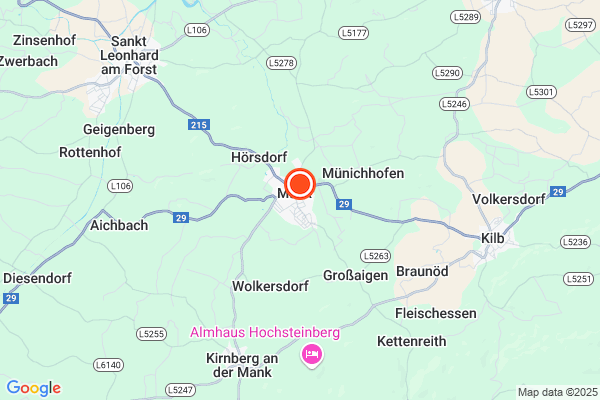 Bild der Adressposition auf der Karte