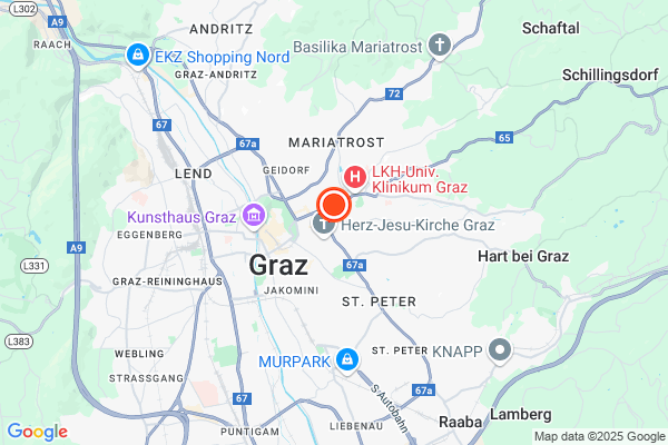 Bild der Adressposition auf der Karte
