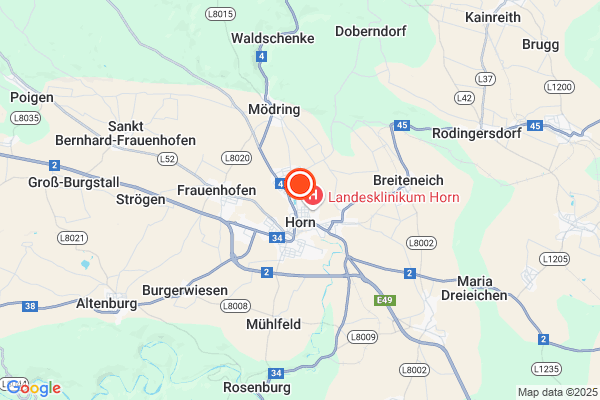 Bild der Adressposition auf der Karte