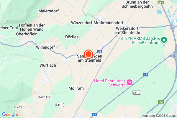 Bild der Adressposition auf der Karte