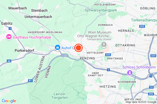 Bild der Adressposition auf der Karte