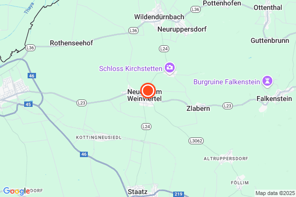 Bild der Adressposition auf der Karte