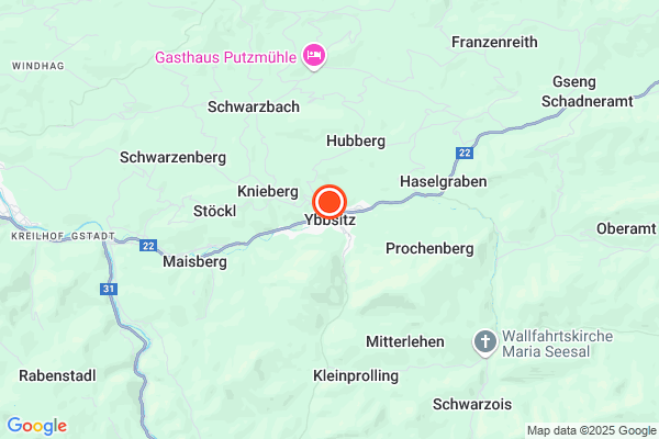 Bild der Adressposition auf der Karte