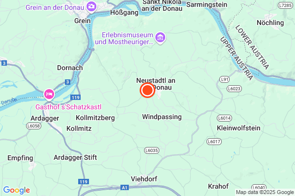 Bild der Adressposition auf der Karte