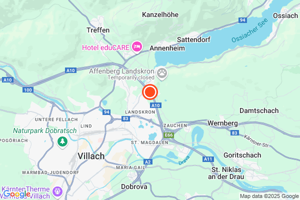 Bild der Adressposition auf der Karte