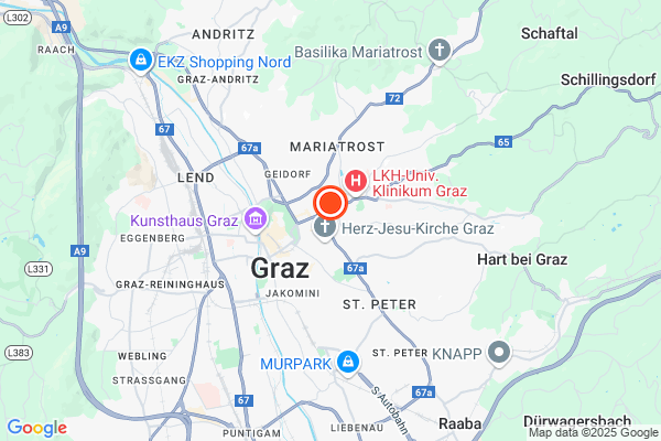 Bild der Adressposition auf der Karte