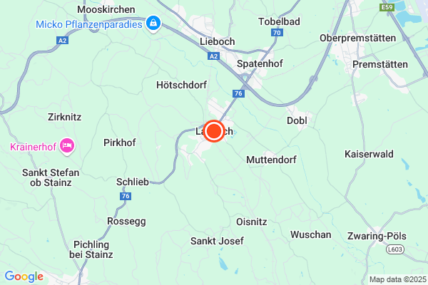 Bild der Adressposition auf der Karte
