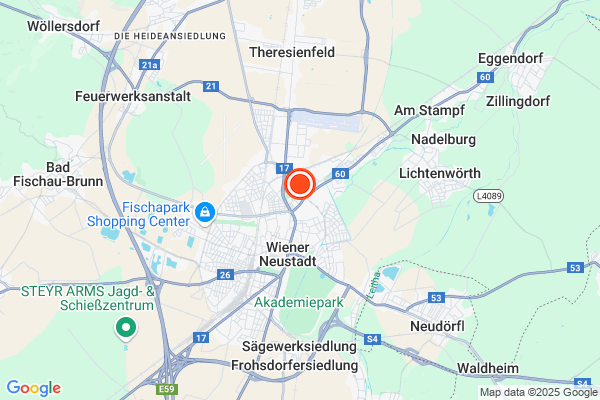 Bild der Adressposition auf der Karte