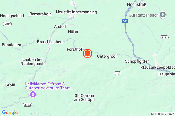 Bild der Adressposition auf der Karte