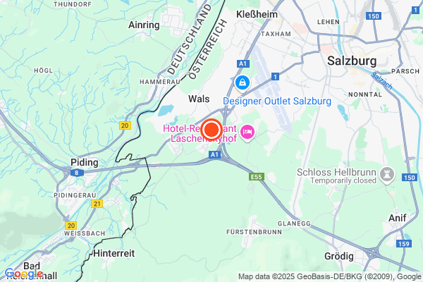 Bild der Adressposition auf der Karte