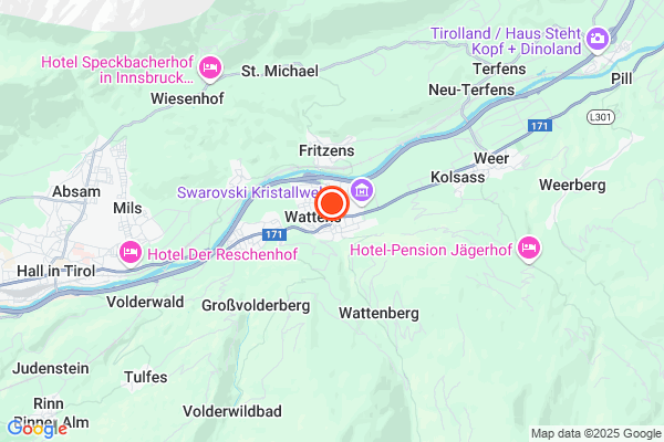 Bild der Adressposition auf der Karte