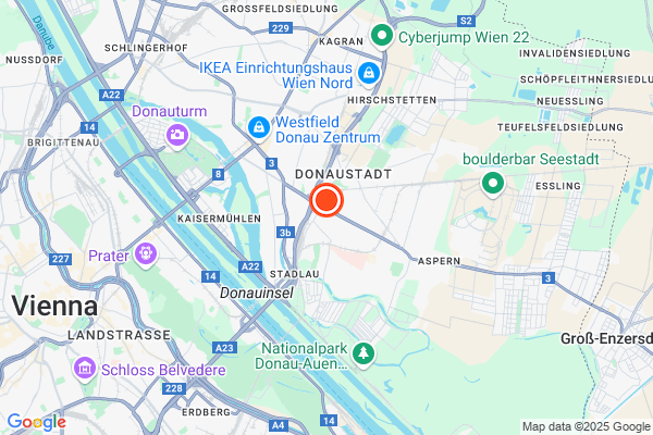 Bild der Adressposition auf der Karte