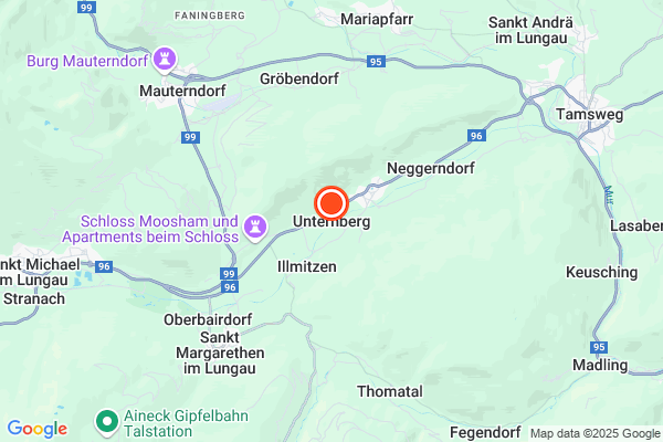 Bild der Adressposition auf der Karte