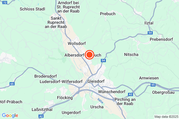 Bild der Adressposition auf der Karte