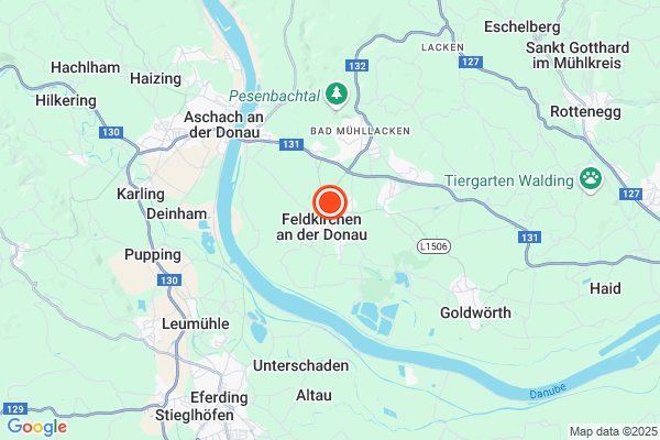 Bild der Adressposition auf der Karte