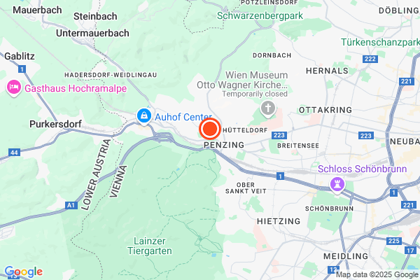 Bild der Adressposition auf der Karte