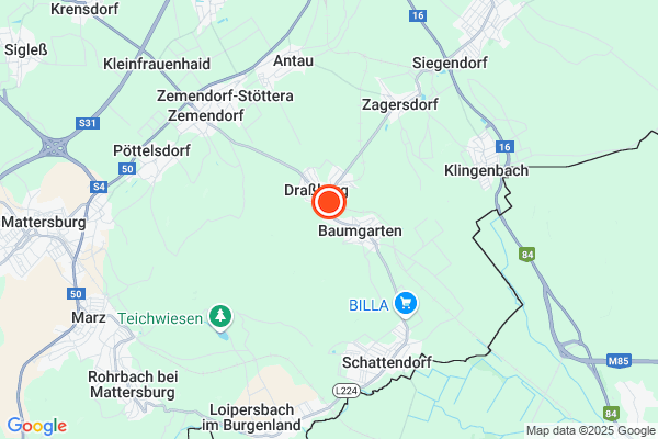 Bild der Adressposition auf der Karte