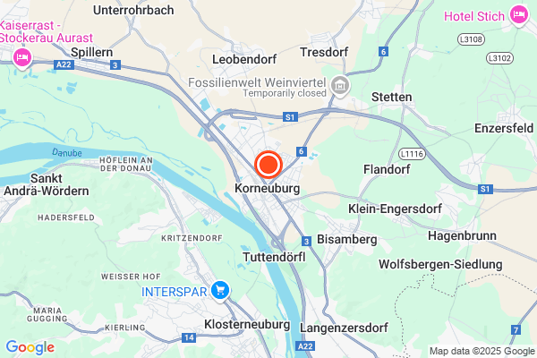 Bild der Adressposition auf der Karte