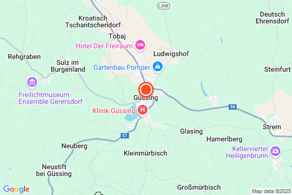 Bild der Adressposition auf der Karte