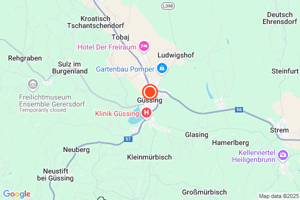 Bild der Adressposition auf der Karte